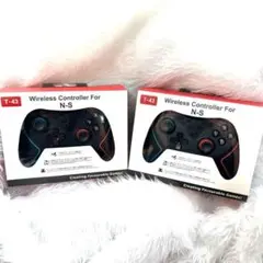 2コSwitch対応コントローラー◇スイッチコントローラー・ワイヤレス無線マクロ