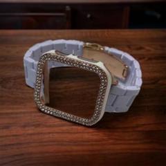 44mm AppleWatch　セラミックベルト 保護カバー
