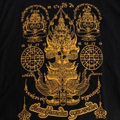 レア タイのブランドThe KINGのTシャツ エスニック サクヤン お守り L