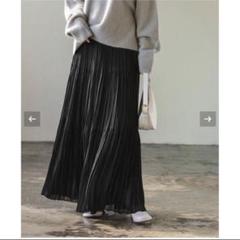 NOBLE 新品♡ ストレッチジャガードシアーティアードスカート♡
