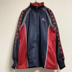 kaepa ジャージ トラックジャケット ネイビー 刺繍ロゴ レディース 160