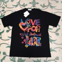◯未使用タグ付 santa fe サンタフェ ラインストーン プリントTシャツ