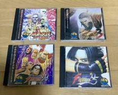 ネオジオCD ソフト4本セット 餓狼伝説 キングオブファイターズ