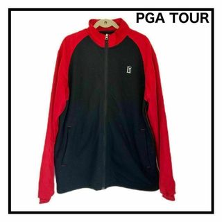 【PGA TOUR】ジャケット　ジャージ　アウター　メンズ　ゴルフウェア　L