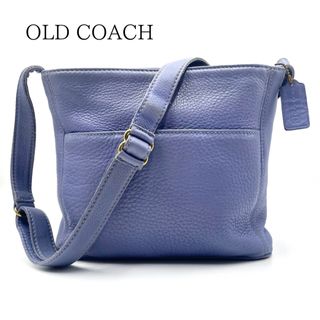 【希少美品】オールドコーチ シボ革 COACH ショルダーバッグ 4924