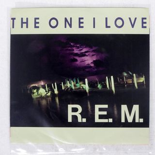 US盤 R.E.M./THE ONE I LOVE/I.R.S. IRS53171 7 □