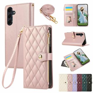 【色:ローズピンク_サイズ:Samsung Galaxy S24 FE】For 