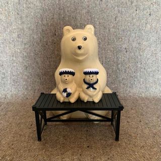 しろくま貯金箱　ガチャ　ミニくま　水兵さんセット