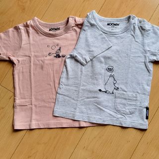 ムーミン　Moooin MOOMIN　Tシャツ２枚セット　90cm