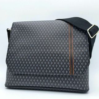 極美品★ dunhill ダンヒル エンジンターン ショルダーバッグ メンズ