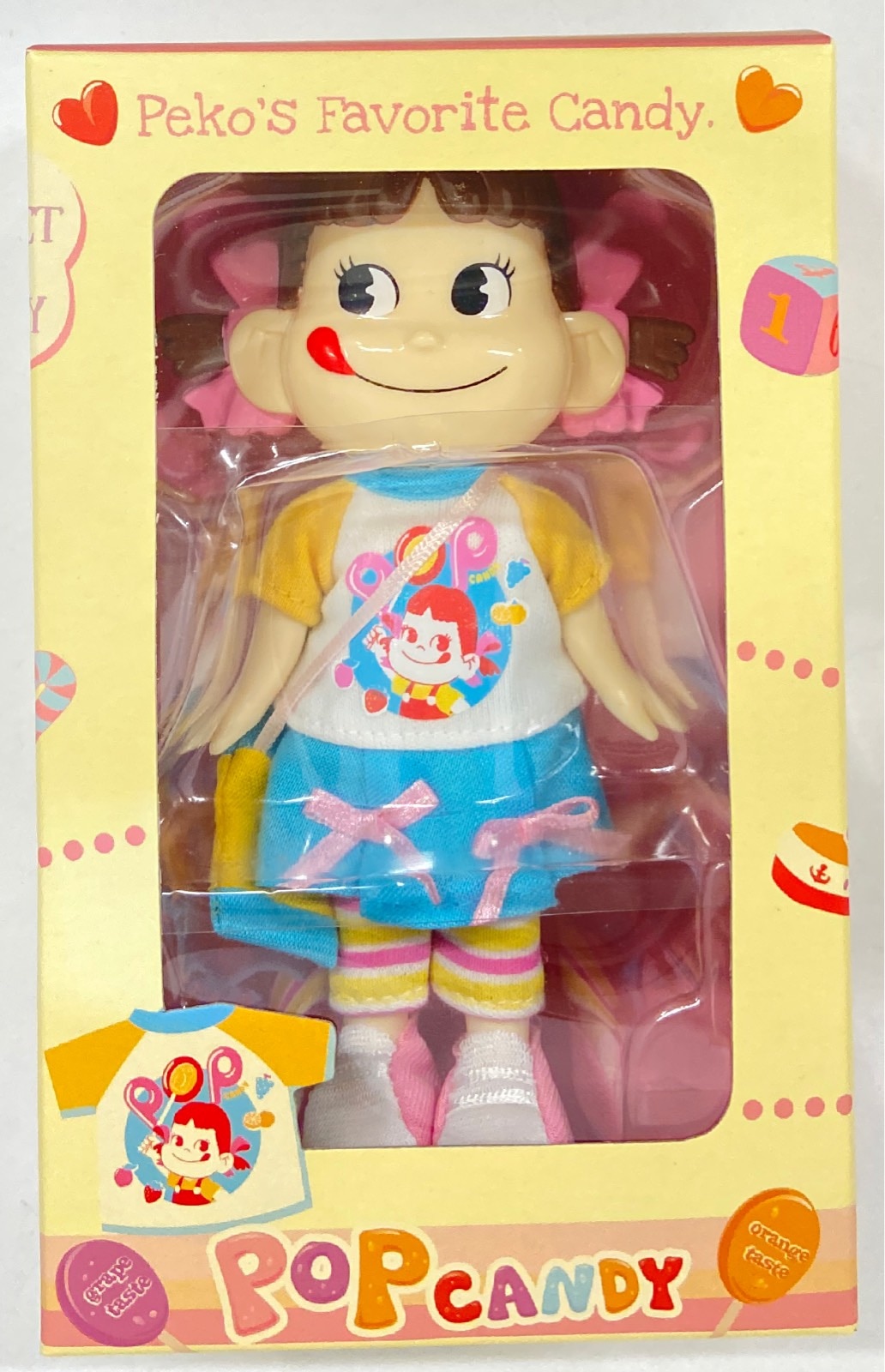 不二家 人形/ペコちゃん Tシャツペコちゃん/ポップキャンディ