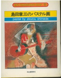 河出書房新社 art technique now 5 池田満寿夫 島田章三のパステル画